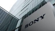 (FILES) This file photo taken on April 28, 2016 shows the logo of Sony Corporation displayed at the company's headquarters in Tokyo. Sony on February 2, 2017 halved its full-year profit forecast as it was battered by a near $1 billion writedown on its mov
