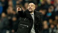 Manchester City manager Pep Guardiola Action Images via Reuters / John Sibley 
