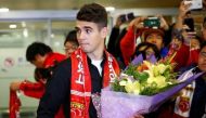 File photo of Shanghai SIPG player Oscar. Reuters 