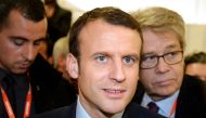 (FILES) Emmanuel Macron  AFP / ERIC PIERMONT

