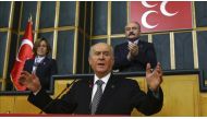 Turkey's Nationalist Movement Party's leader (MHP) Devlet Bahceli (Erçin Top - Anadolu Agency).