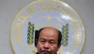 Arturo Lascanas, a retired Davao policeman, speaks during a news conference at the Senate headquarters in metro Manila, Philippines February 20, 2017. REUTERS/Romeo Ranoco.