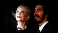 Nicole Kidman and Dev Patel at a premiere of Lion. 
