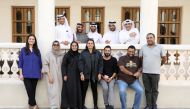 Filmmakers from the 12 Qatar based projects at Qumra 2017