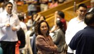 This picture taken on March 1, 2017, shows former Philippine president and congresswoman Gloria Arroyo at the House of Representatives in Manila. AFP / NOEL CELIS