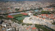 Aerial view of the Lebanese university 