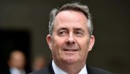 Britain's Secretary of State for International Trade and President of the Board of Trade Liam Fox leaves the BBC studios in London, Britain, 12 March, 2017. REUTERS/Hannah McKay
