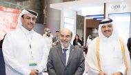 QDB officials at the 5th Agriteq exhibition in Doha.