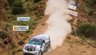 Adel Abdulla in action in his Nissan Patrol in this file photo.