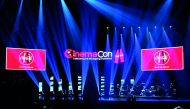 A view of the stage at the Big Screen Achievement Awards during CinemaCon in Las Vegas, Nevada, US. 
