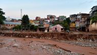 General view of damage caused by mudslides in Mocoa, Putumayo department, southern Colombia on April 1, 2017. AFP / LUIS ROBAYO