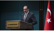 Turkish Presidential spokesman Ibrahim Kalin holds a press conference at Presidential Complex in Ankara, Turkey on March 31, 2017. ( Ozge Elif K?z?l - Anadolu Agency ).