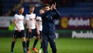 Britain Soccer Football - Burnley v Tottenham Hotspur - Premier League - Turf Moor - 1/4/17 Tottenham manager Mauricio Pochettino applauds fans after the match Reuters / Anthony Devlin Livepic 
