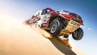 Qatar’s Nasser Saleh Al Attiyah is on track for Abu Dhabi Desert Challenge triumph.