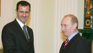 FILE PHOTO: Syrian President Bashar al-Assad with Russian President Vladimir Putin (AFP / Sergei Karpukhin) 