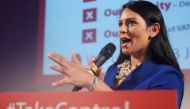 Britain's International Development Minister Priti Patel
