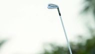 Lee Mi-Hyang of  South Korea plays a tee shot during the first round of the LPGA Lotte Championship at Ko Olina Golf Club in Kapolei, Hawaii on Wednesday.