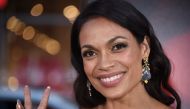 Cast member Rosario Dawson attends the premiere of 