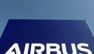 The logo of Airbus Group is seen on the company's headquarters building in Toulouse, Southwestern France, April 18, 2017. REUTERS/Regis Duvignau