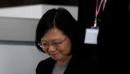Taiwan President Tsai Ing-wen arrives for a luncheon during a stop-over after her visit to Latin America in Burlingame, California, U.S., January 14, 2017. REUTERS/Stephen Lam/Files.