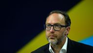 (FILES) This file photo taken on June 30, 2016 shows Jimmy Wales, co-founder and promoter of the online non-profit encyclopedia Wikipedia attends the Viva Technology event in Paris.   AFP / ERIC PIERMONT

