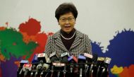 File picture for Hong Kong leader-elect Carrie Lam as she attends a news conference in Beijing, China. Reuters/Jason Lee
