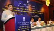 The Minister of State for Power, Coal, New and Renewable Energy and Mines (Independent Charge), Shri Piyush Goyal addressing at the inauguration of the Conference of Power, Renewable Energy and Mines Ministers of States & UTs, in New Delhi on May 03, 2017