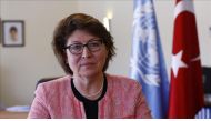 Irena Vojackova-Sollorano, UN resident coordinator and UN Development Programme resident representative for Turkey. / AA.