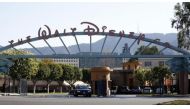 The entrance gate to The Walt Disney Co is pictured in Burbank, California. Reuters 
