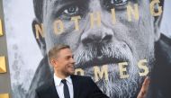 This file photo taken on May 8, 2017 shows actor Charlie Hunnam attends the world premiere of 