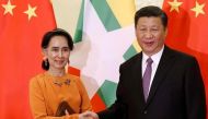 The ship visit started the day China and the Association of Southeast Asian Nations agreed to a framework for a long-mooted code of conduct for the disputed South China Sea. (Reuters).