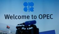 A TV camera is seen inside the headquarters of the Organization of the Petroleum Exporting Countries (OPEC) in Vienna, Austria May 24, 2017. REUTERS/Leonhard Foeger.