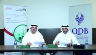 QDB and Dubai Exports officials at the MoU signing  ceremony in Dubai. 