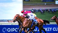 Action from the QIPCO Prix du Jockey Club (Group 1), at Chantilly, on Sunday.