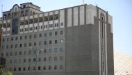A view shows the parliament's building during a gunmen attack in central Tehran, Iran, June 7, 2017. TIMA via REUTERS 