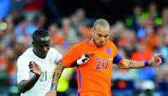 Netherlands’ Wesley Sneijder in action