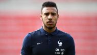 (FILES) This file photo taken on June 2, 2017 shows France's midfielder Corentin Tolisso posing ahead of the friendly football match France vs Paraguay at the Roazhon Park stadium in Rennes.   AFP / FRANCK FIFE
