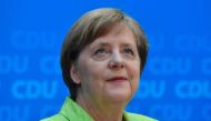 With German national elections in September, interference in democratic votes is a concern, Pictured is German Chancellor Angela Merkel. — AFP.