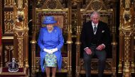 Britain's Queen Elizabeth and Prince Charles attend the State Opening of Parliament in central London, Britain June 21, 2017. REUTERS/Carl Court/Pool