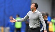 New Zealand's English coach Anthony Hudson reacts during the 2017 Confederations Cup group A football match between New Zealand and Portugal at the Saint Petersburg Stadium in Saint Petersburg on June 24, 2017. (AFP / Mladen ANTONOV)
