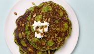 Green Pancakes. (Photo by Deb Lindsey for The Washington Post)