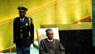 Nigerian President Muhammadu Buhari waits to address the United Nations General Assembly in New York, U.S. September 20, 2016. (REUTERS/Eduardo Munoz/File Photo)