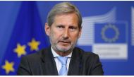File Photo: European Commissioner for Enlargement Johannes Hann.