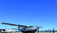 File photo of Hagerstown Regional Airport in Maryland where a nine-seater passenger plane waiting for passengers.