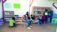 Qatar National Library donates a selection of books to the Nea Kavala refugee camp in Greece.