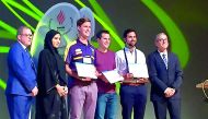 Novel researchers receive the Aspetar Excellence in Football Research Award.