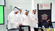 Officials of the Bedaya Center during the launch of professional development programme for graduates. 