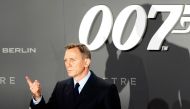 Actor Daniel Craig poses for photographers on the red carpet at the German premiere of the new James Bond 007 film 
