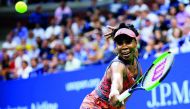 Venus Williams of the United States in action against Petra Kvitova of the Czech Republic during their US Open - Quarter-final match played in New York, USA on Tuesday. Williams defeated two-time Wimbledon champion Kvitova 6-3, 3-6, 7-6 (7/2).
