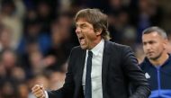 Coach Antonio Conte at Stamford Bridge on September 12, 2017 in London, United Kingdom. ( DeFodi - Anadolu Agency )
